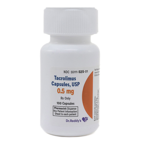 Tacrolimus Capsules, USP 1mg